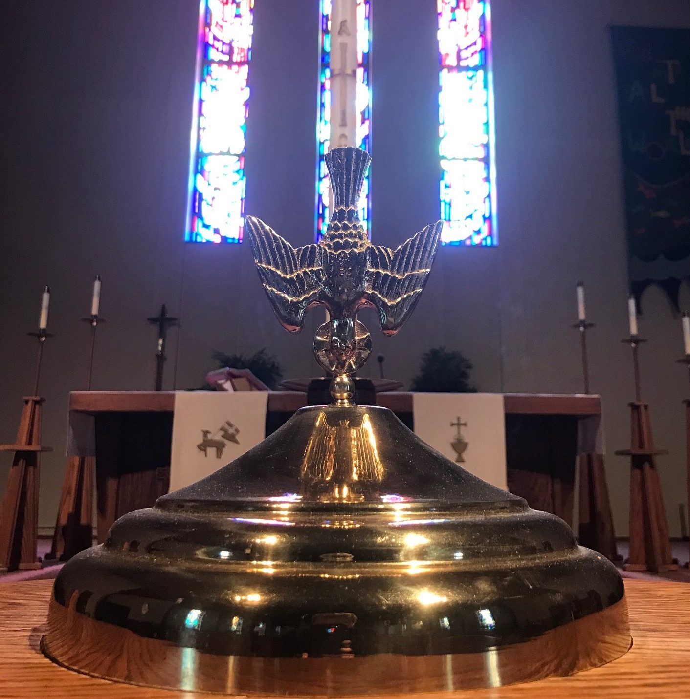 Inside of St. John's Lutheran Church